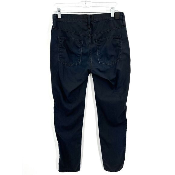 VINCE Women's Dark Blue Lightweight Relaxed Crop Jeans Pants Size 25 - Picture 2 of 10